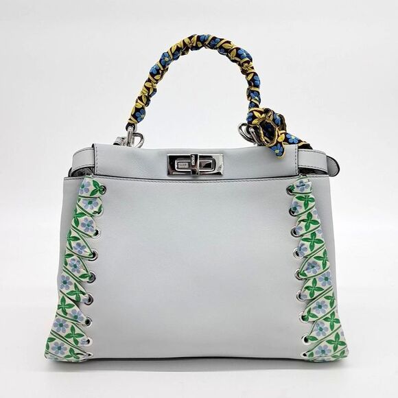 Pre Loved fendi Women blue | blue Handbags - Picture 1 of 6